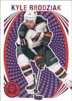 #193 Kyle Brodziak - Minnesota Wild - 2013-14 O-Pee-Chee - Retro Hockey