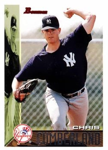 #193 Chris Cumberland - New York Yankees - 1995 Bowman Baseball