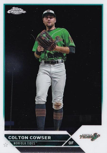 #PDC-193 Colton Cowser - Norfolk Tides - 2023 Topps Pro Debut - Chrome Baseball