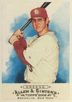 #193 Khalil Greene - St. Louis Cardinals - 2009 Topps Allen & Ginter Baseball