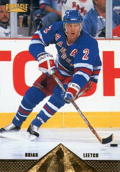 #193 Brian Leetch - New York Rangers - 1996-97 Pinnacle Hockey
