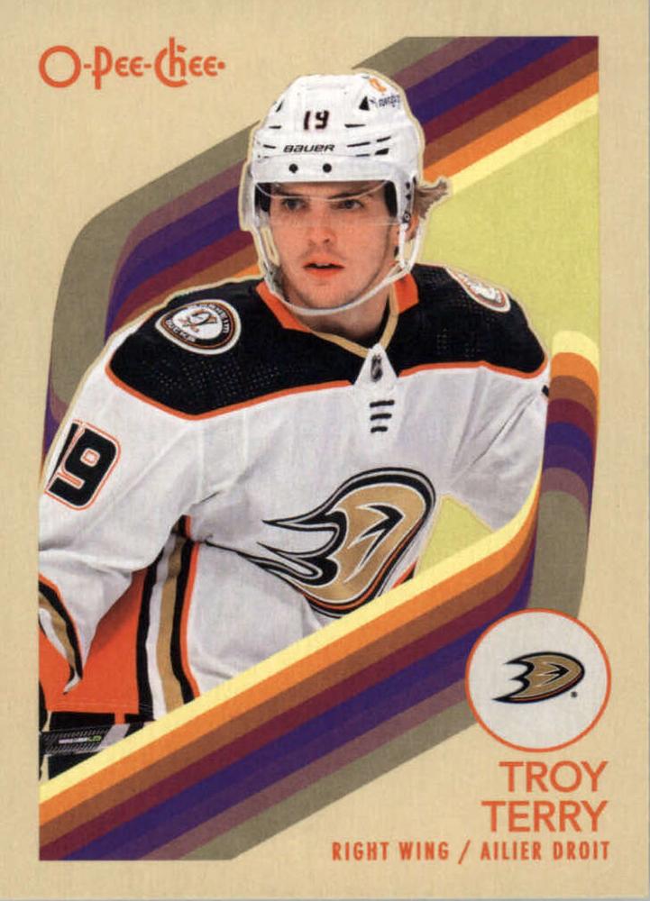 #193 Troy Terry - Anaheim Ducks - 2023-24 O-Pee-Chee - Retro Hockey