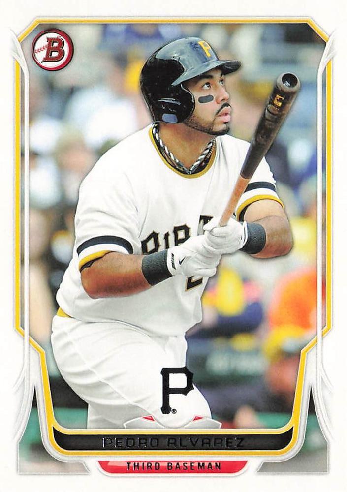 #193 Pedro Alvarez - Pittsburgh Pirates - 2014 Bowman Baseball