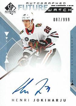 #193 Henri Jokiharju - Chicago Blackhawks - 2018-19 SP Authentic Hockey