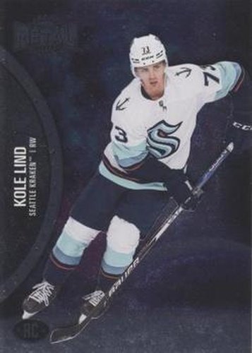 #193 Kole Lind - Seattle Kraken - 2021-22 Skybox Metal Universe Hockey