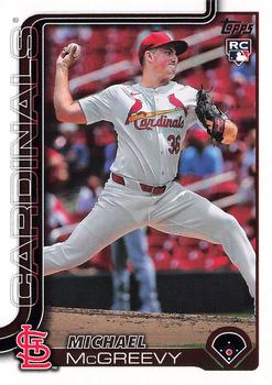 #193 Michael McGreevy - St. Louis Cardinals - 2025 Topps Baseball