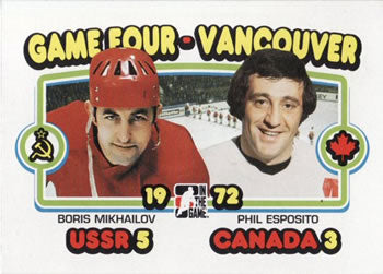 #193 Boris Mikhailov / Phil Esposito - USSR / Canada - 2009-10 In The Game 1972 The Year In Hockey