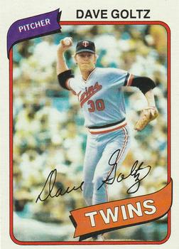 #193 Dave Goltz - Minnesota Twins - 1980 Topps Baseball