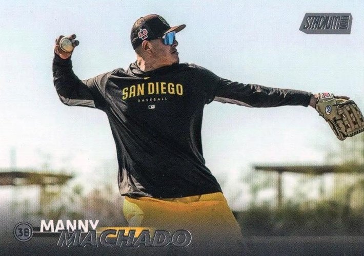 #193b Manny Machado - San Diego Padres - 2023 Stadium Club Baseball