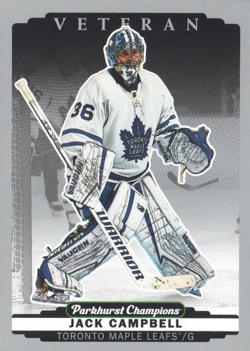 #194 Jack Campbell - Toronto Maple Leafs - 2022-23 Parkhurst Champions - Silver Hockey