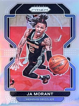 #194 Ja Morant - Memphis Grizzlies - 2021-22 Panini Prizm - Silver Basketball