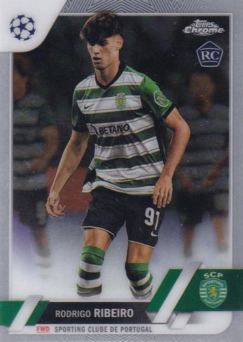 #194 Rodrigo Ribeiro - Sporting Clube de Portugal - 2022-23 Topps Chrome UEFA Club Competitions Soccer
