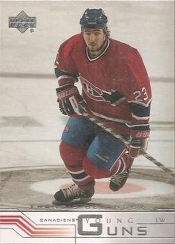 #194 Francis Belanger - Montreal Canadiens - 2001-02 Upper Deck Hockey