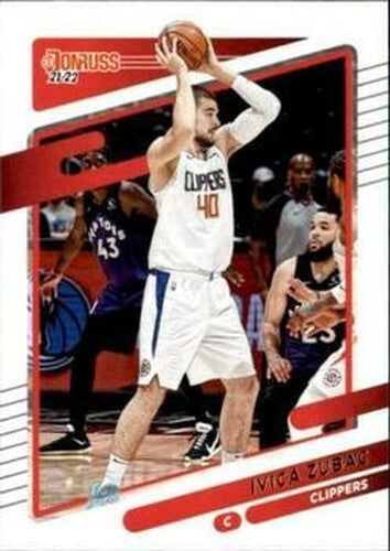 #194 Ivica Zubac - Los Angeles Clippers - 2021-22 Donruss Basketball