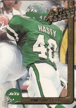 #194 James Hasty - New York Jets - 1991 Action Packed Football