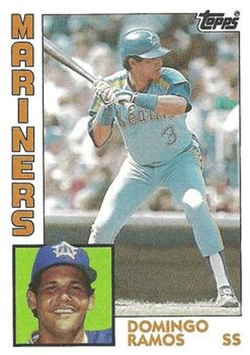 #194 Domingo Ramos - Seattle Mariners - 1984 Topps Baseball