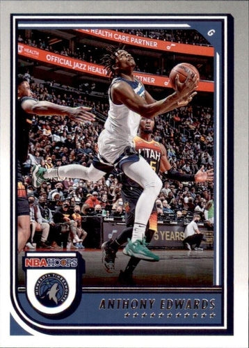 #194 Anthony Edwards - Minnesota Timberwolves - 2022-23 Hoops Basketball