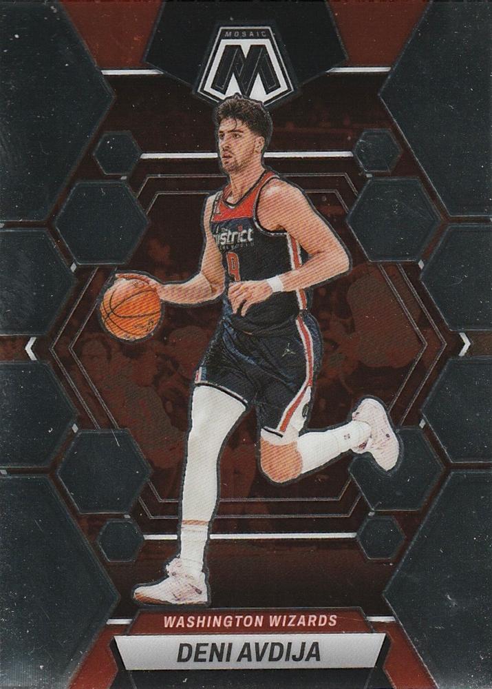 #195 Deni Avdija - Washington Wizards - 2022-23 Panini Mosaic Basketball