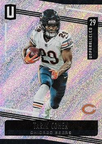 #195 Tarik Cohen - Chicago Bears - 2019 Panini Unparalleled Football