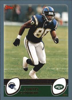 #195 Curtis Conway - New York Jets - 2003 Topps Football