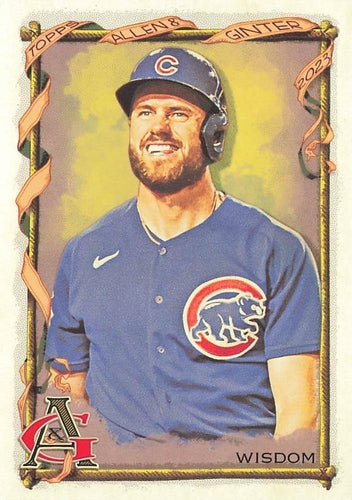 #195 Patrick Wisdom - Chicago Cubs - 2023 Topps Allen & Ginter Baseball