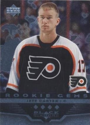 #195 Jeff Carter - Philadelphia Flyers - 2005-06 Upper Deck Black Diamond Hockey