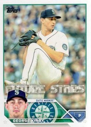 #195 George Kirby - Seattle Mariners - 2023 Topps Baseball