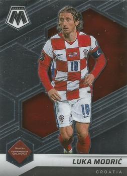 #195 Luka Modric - Croatia - 2021-22 Panini Mosaic Road to FIFA World Cup Soccer