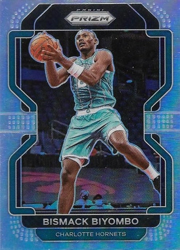 #195 Bismack Biyombo - Charlotte Hornets - 2021-22 Panini Prizm - Silver Basketball