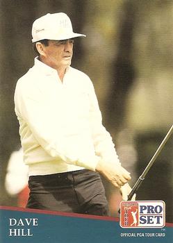 #195 Dave Hill - 1991 Pro Set PGA Tour Golf