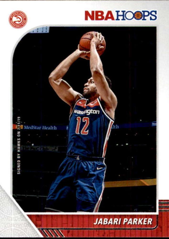 #195 Jabari Parker - Atlanta Hawks - 2019-20 Hoops Basketball