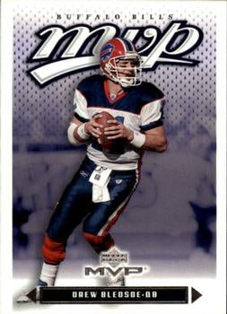 #195 Drew Bledsoe - Buffalo Bills - 2003 Upper Deck MVP Football