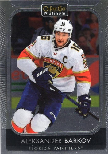 #195 Aleksander Barkov - Florida Panthers - 2021-22 O-Pee-Chee Platinum Hockey