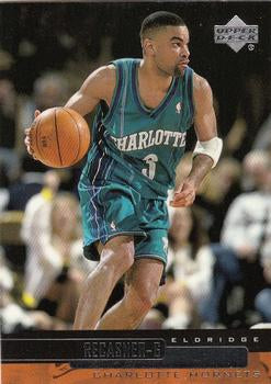 #195 Eldridge Recasner - Charlotte Hornets - 1999-00 Upper Deck Basketball