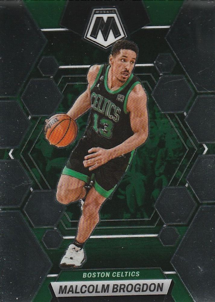 #196 Malcolm Brogdon - Boston Celtics - 2022-23 Panini Mosaic Basketball