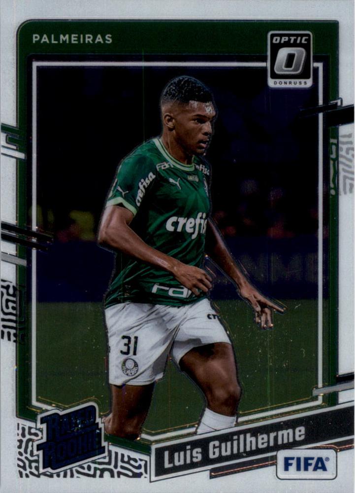 #196 Luis Guilherme - SE Palmeiras - 2023-24 Donruss - Optic Soccer