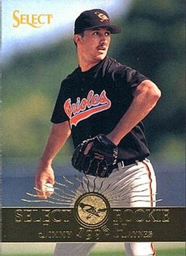 #196 Jimmy Haynes - Baltimore Orioles - 1995 Select Baseball