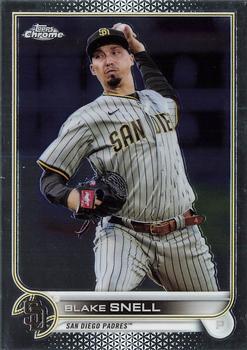 #196 Blake Snell - San Diego Padres - 2022 Topps Chrome Baseball