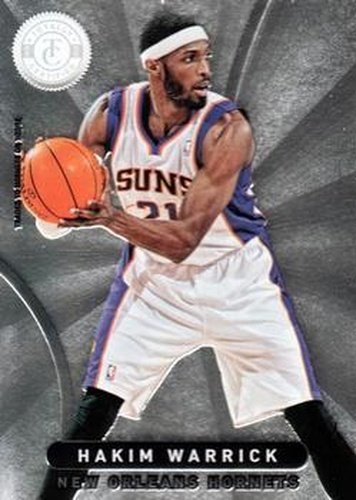 #196 Hakim Warrick - New Orleans Hornets - 2012-13 Panini Totally Certified Basketball