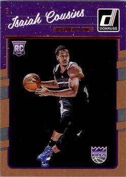 #196 Isaiah Cousins - Sacramento Kings - 2016-17 Donruss Basketball