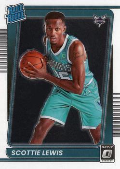 #196 Scottie Lewis - Charlotte Hornets - 2021-22 Donruss Optic Basketball