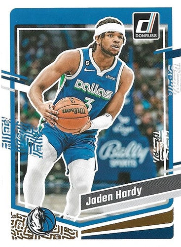 #196 Jaden Hardy - Dallas Mavericks - 2023-24 Donruss Basketball