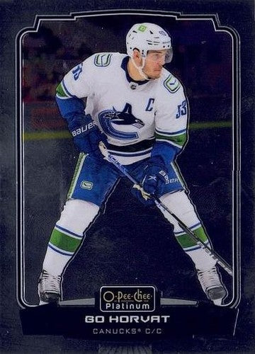 #196 Bo Horvat - Vancouver Canucks - 2022-23 O-Pee-Chee Platinum Hockey