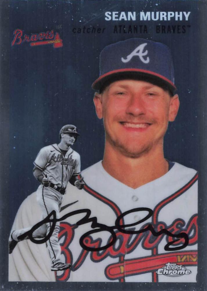 #197 Sean Murphy - Atlanta Braves - 2023 Topps Chrome Platinum Anniversary Baseball