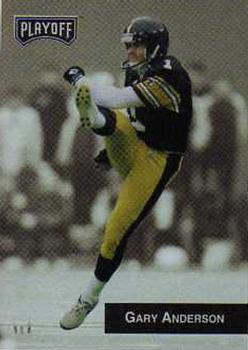 #197 Gary Anderson - Pittsburgh Steelers - 1993 Playoff Football