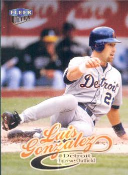 #197 Luis Gonzalez - Detroit Tigers - 1999 Ultra Baseball