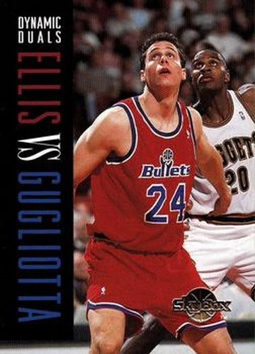 #197 LaPhonso Ellis / Tom Gugliotta - Denver Nuggets / Washington Bullets - 1994-95 SkyBox Premium Basketball