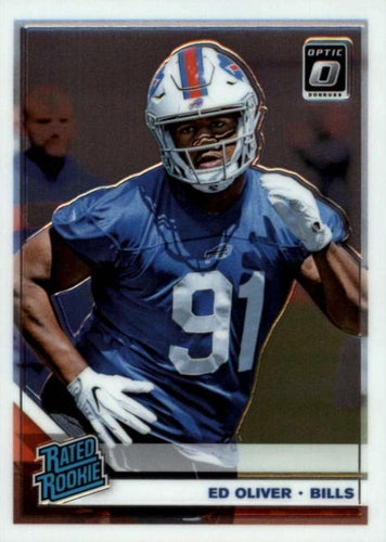 #197 Ed Oliver - Buffalo Bills - 2019 Donruss Optic Football