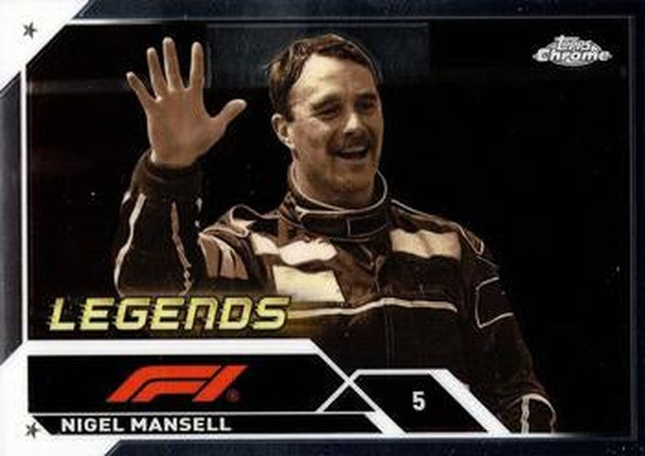 #197 Nigel Mansell - 2023 Topps Chrome Formula 1 Racing