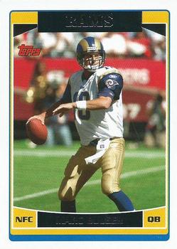 #197 Marc Bulger - St. Louis Rams - 2006 Topps Football
